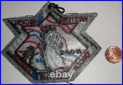 Bsa Boy Scout Oa Western Region 1998 Noac Order Of The Arrow Horse Patch Slvr