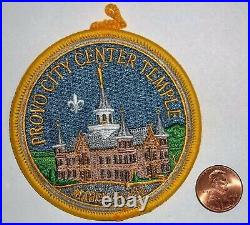 Bsa Boy Scouts America Provo Temple Latter-day-saints Lds Mormon 2-sided Patch
