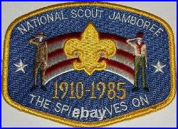 Bsa Boy Scouts Of America 75th Anniversary Scout Jamboree Jacket Patch 5 Mint