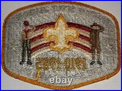 Bsa Boy Scouts Of America 75th Anniversary Scout Jamboree Jacket Patch 5 Mint