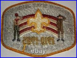 Bsa Boy Scouts Of America 75th Anniversary Scout Jamboree Pocket Patch 4 Mint