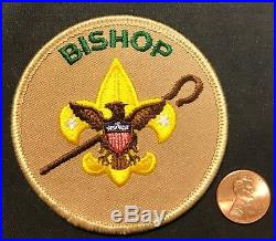 Bsa Boy Scouts Of America Mormon Latter-day-saint Lds Bishop Position Patch Rare