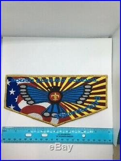 Bsa Boy Scouts South Florida Council (very Rare) Thunderbird Jumbo Flap Patch