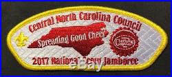 Bsa Central North Carolina Council Nc Oa 188 2017 Jamboree 5-patch Cheerwine Set