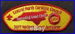 Bsa Central North Carolina Council Nc Oa 188 2017 Jamboree 5-patch Cheerwine Set