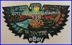 Bsa Indian Nations Oa Ta Tsu Hwa 138 2017 Jamboree 7-patch Headdress Please Read