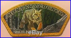 Bsa Montana Council Apoxky Aio Oa 300 Lynx 2018 5-patch ICL Donor Set 175 Made