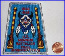 Bsa Mormon Battalion Trail Sesquicentennial Latter-day-saint Lds Patch Smy Rare