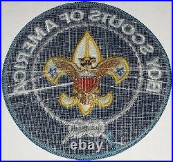 Bsa Oa Boy Scouts Of America 5' Plastic Back Jacket Patch Mint