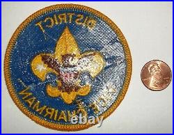 Bsa Oa Boy Scouts Of America Insignia Position Patch District Vice Chairman