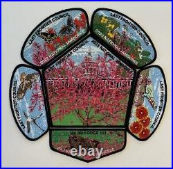 Bsa Patches Last Frontier Council 2023 National Jamboree Nature Theme 6-piece