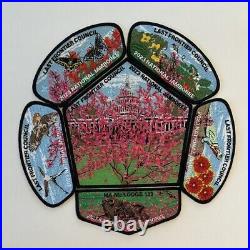 Bsa Patches Last Frontier Council 2023 National Jamboree Nature Theme 6-piece