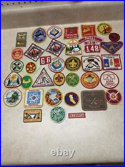 Bsa Patches/badges, Neckerchiefs, Neckerchief Slides, MB Sash, Lot Of 174 Pieces