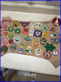 Bsa Patches/badges, Neckerchiefs, Neckerchief Slides, MB Sash, Lot Of 174 Pieces