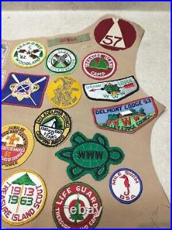 Bsa Patches/badges, Neckerchiefs, Neckerchief Slides, MB Sash, Lot Of 174 Pieces