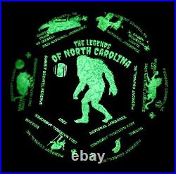 Bsa Piedmont Nc North Carolina 2023 Jamboree 7-patch Jsp Bigfoot Glows In Dark