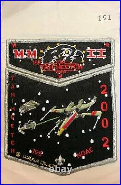 Bsa Star Wars 2021 Tah-heetch Oa Lodge 195 Marin 2002 Noac X-wing 2-patch & Coa