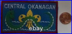 Bsc Boy Scouts Of Canada Oa Central Okanagan Scout Camp Dragon Patch Rare