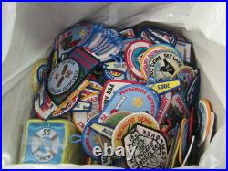 Bucks County Council 450 Plus Activity Patches, 1960's to 2000's COV