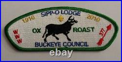 CSP Buckeye Council SA-57 Boy Scout Patch Sipp-o Lodge 377 Ox Roast Limited Run