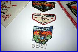 CUYAHOGA LODGE 17 Patches and Neckerchief Set Backpatch Cleveland Ohio