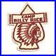 Camp-Billy-Rice-BSA-Boy-Scouts-Of-America-Native-American-Indian-Felt-Patch-01-xyyk