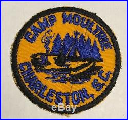 Camp Moultrie Segregated Scout Camp Patch Soith Carolina