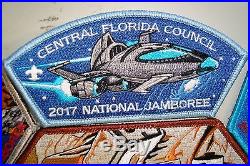 Central Florida Oa 326 Tipisa 2017 Bsa Jamboree Nasa Flap 2021 Csp Jsp 9-patch