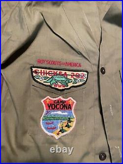 Chicksa OA Lodge 202 Yocona Area Council Scout Shirt with Patches
