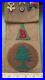 Circa-1930-EAGLE-SCOUT-Merit-Badge-SASH-MEDAL-with-PINS-Felt-Camp-PATCHES-BSA-01-aswh