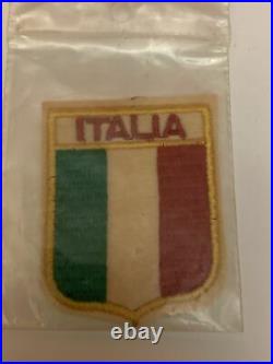Classic Original 1970 New Vintage Italia Patch. Very Old And Vintage Patch