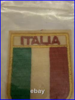 Classic Original 1970 New Vintage Italia Patch. Very Old And Vintage Patch