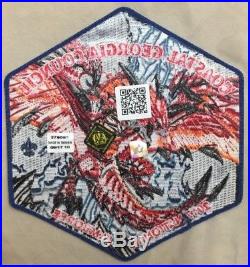 Coastal Georgia Ga I-tsu-la 99 Oa 2017 Jamboree Dragon 7-patch Delegate 100 Made