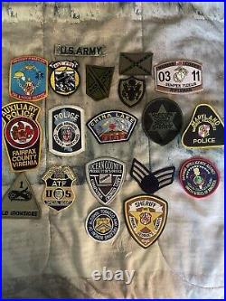 Collectible badges patches mixed lots of. Over 70 different Types of Patches