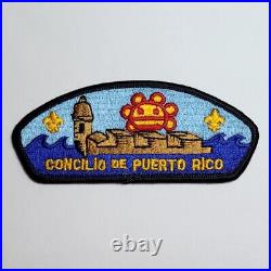 Concilio de Puerto Rico Vintage Council Shoulder Patch CSP, Scouts BSA PR007