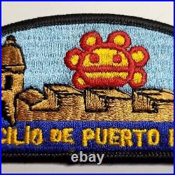 Concilio de Puerto Rico Vintage Council Shoulder Patch CSP, Scouts BSA PR007