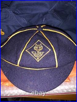 Cub Scout Cubs Bsa Wwii Or Before Mint Hat With Patches Patch Museum Item USA Us Cub Scout Cubs Bsa Wwii Or Before Mint Hat With Patches Patch Museum Item USA Us
