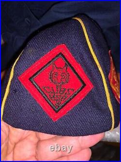 Cub Scout Cubs Bsa Wwii Or Before Mint Hat With Patches Patch Museum Item USA Us Cub Scout Cubs Bsa Wwii Or Before Mint Hat With Patches Patch Museum Item USA Us