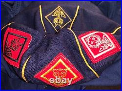Cub Scout Cubs Bsa Wwii Or Before Mint Hat With Patches Patch Museum Item USA Us Cub Scout Cubs Bsa Wwii Or Before Mint Hat With Patches Patch Museum Item USA Us