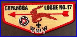 Cuyahoga Lodge 17 Greater Cleveland 56 440 Patch 2015 Oa 100th Centennial Flap