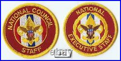 DEALER DAVE Boy Scout NATIONAL EXECUTIVE STAFF NATIONAL COUNCIL PATCHES (841)