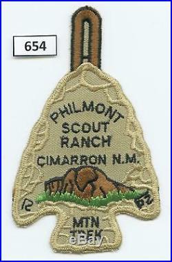 DEALER DAVE Boy Scout PHILMONT MOUNTAIN TREK AROWHEAD PATCH, MINT, NICE (654)