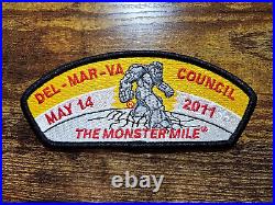 Del Mar Va Council May 14 2011 The Monster Mile BSA Patch CSP