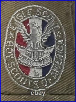 Eagle Rank Patch 1936-1937 (Grove) Boy Scout of America BSA Plus Shirt