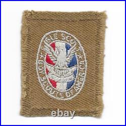 Eagle Rank Patch 1938-1939 Type 2 2-OLV4 (Grove) Boy Scouts of America BSA