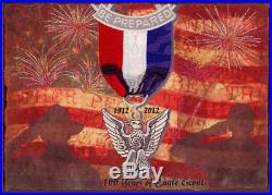 Eagle Scout 2012 Centennial Jacket Back Patch Badge Showing BSA Medal Rank Award