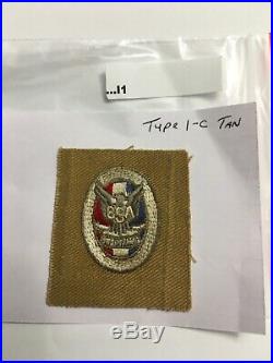 Eagle Scout Patch Type 1-c Tan In1