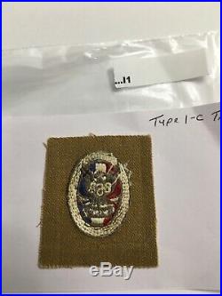 Eagle Scout Patch Type 1-c Tan In1