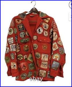 Early 1960's Boy Scout patched Boy Scout Jacket With OA Sash