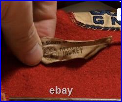 Early 1960's Boy Scout patched Boy Scout Jacket With OA Sash